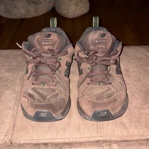 New Balance Brown and Black Athletic Shoes